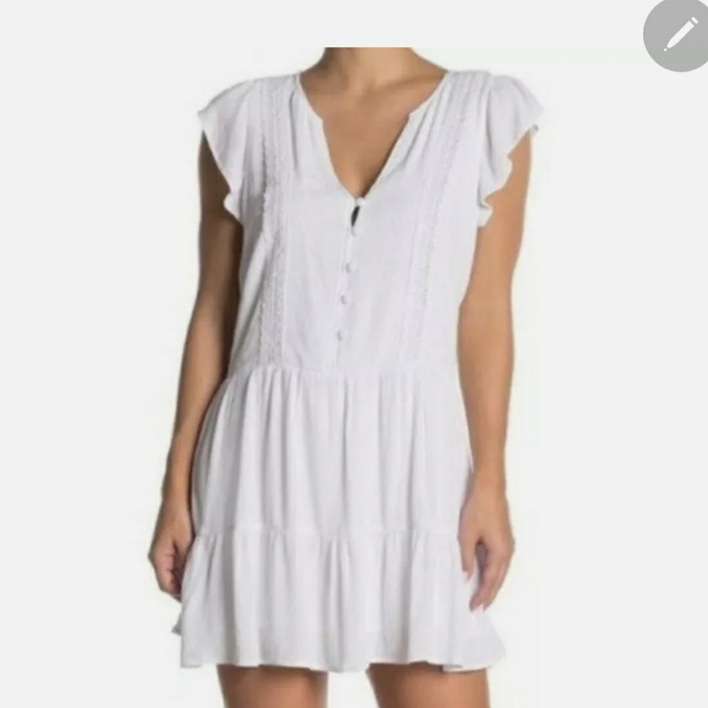 Sanctuary Free Love Tiered Dress, Size L